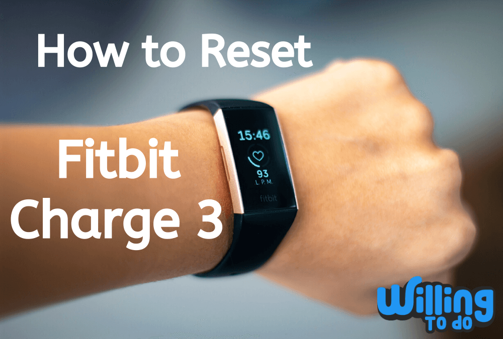 reset button on fitbit charge 3