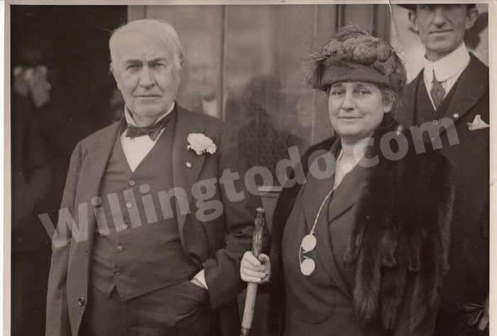 How did Thomas Edison Propose Marriage to his second wife Mina Miller