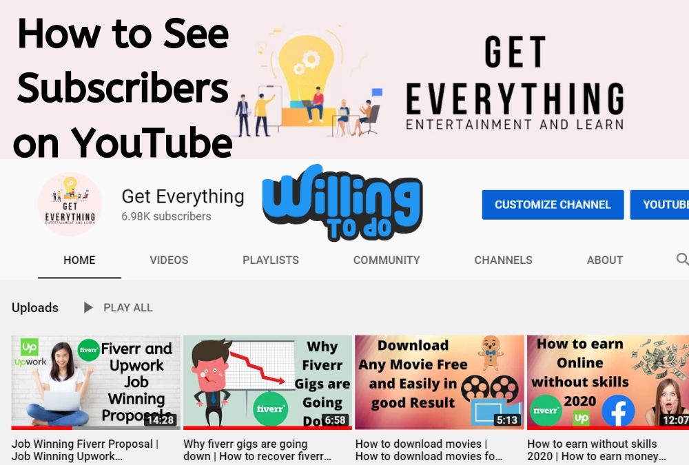 How to See Subscribers on YouTube