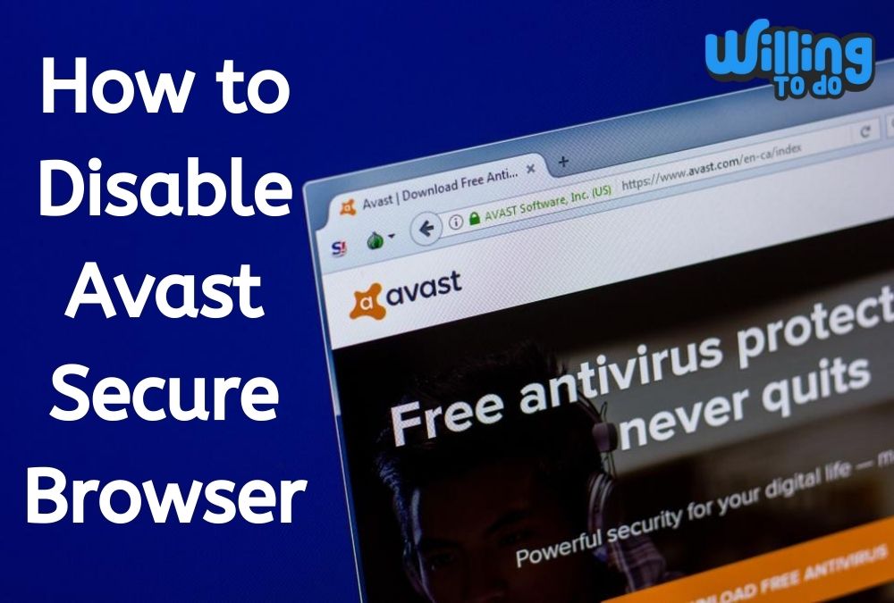 avast safezone browser disable