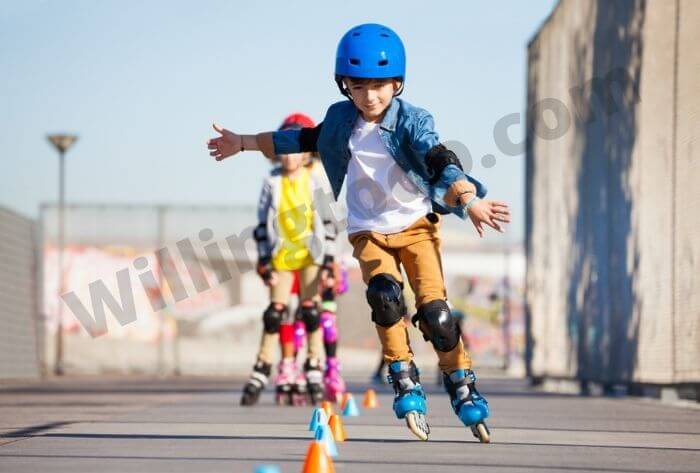 How to roller skate with full strength
