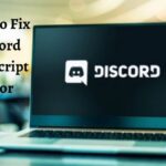 How to fix the Discord JavaScript Error
