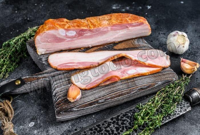 How to use fatback as bacon