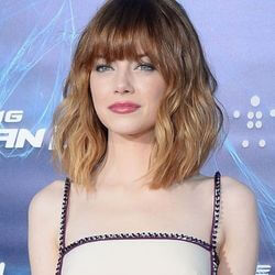 Ombre Lob with waves