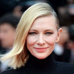 Slicked-down side part