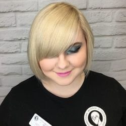Textured Bob with Bangs