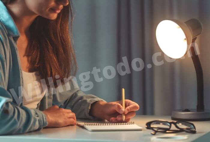 Plan for next day at night