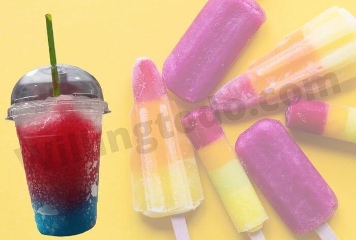 Make Tango Ice Blast by using fruity lollies