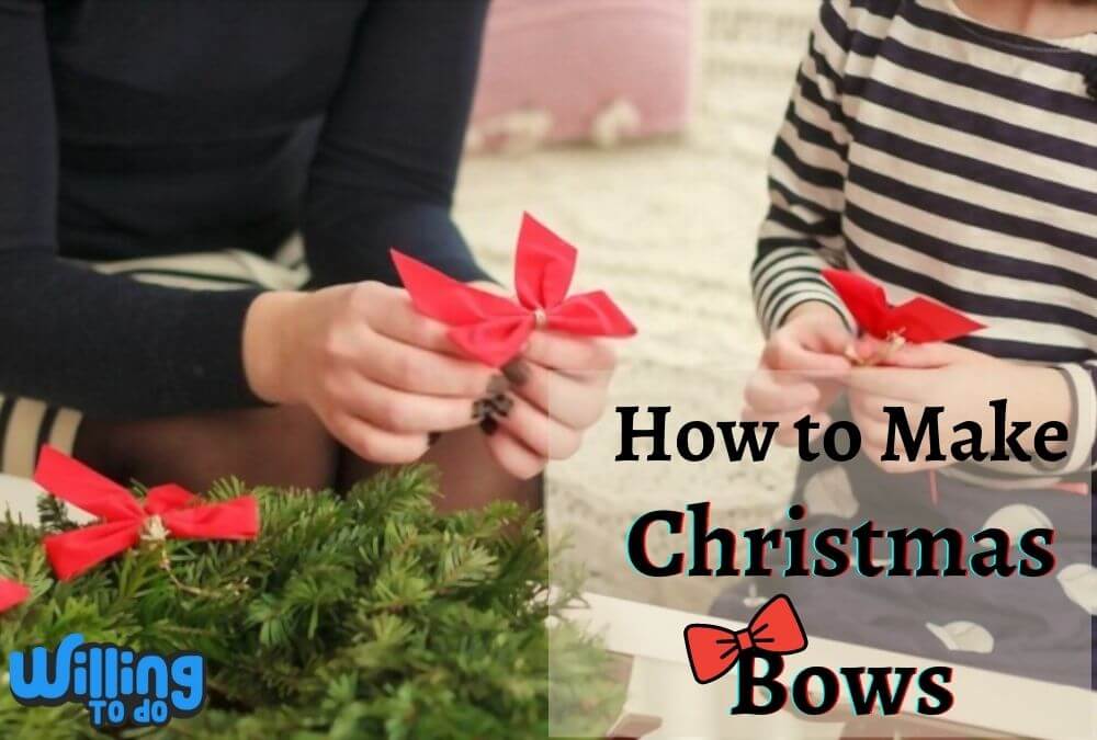 How to Make Christmas Bows for Presents, learn10 Amazing Hacks