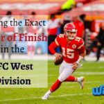 Betting the Exact Order of Finish in the AFC West Division