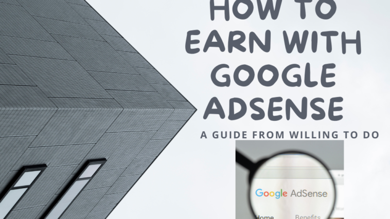 how to earn with google adsense cover