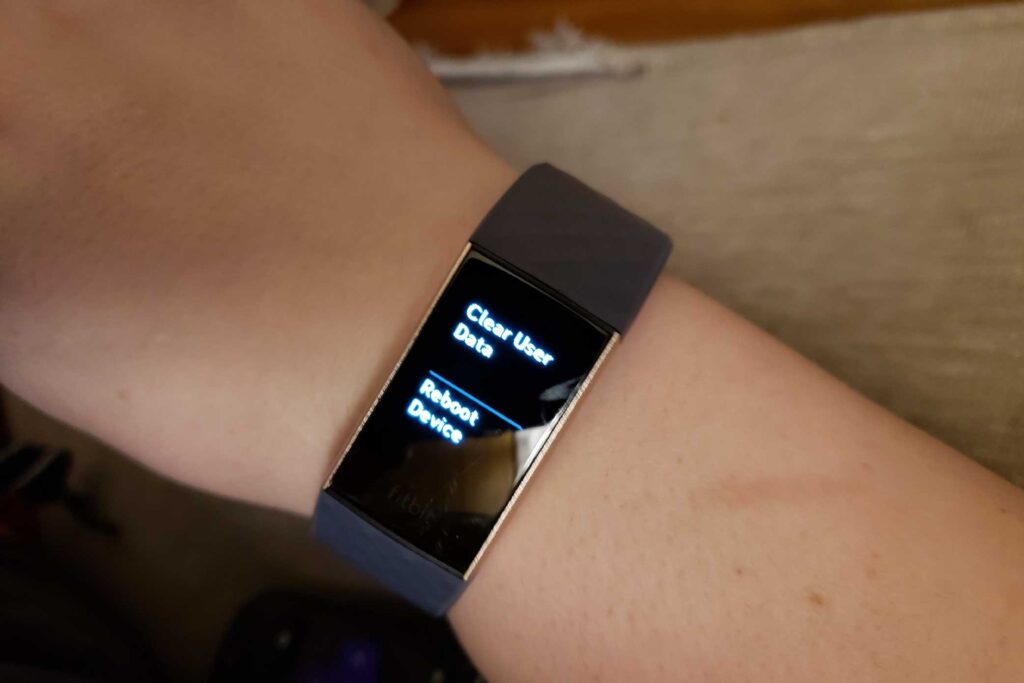 Resetting Your Fitbit Charge 3