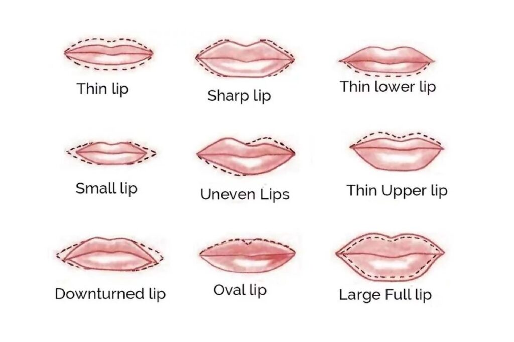 Types of Uneven Lips