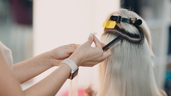 how to remove tape in extensions